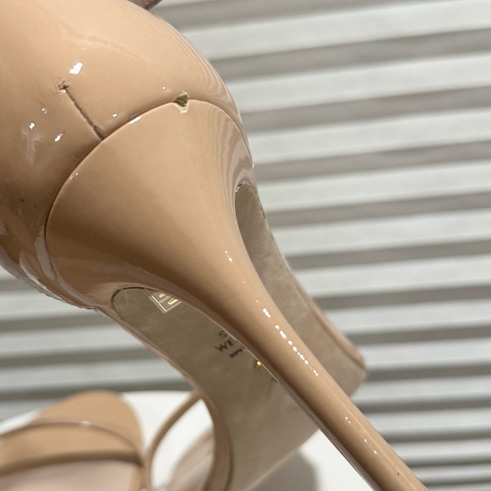 🌹STUART WEITZMAN 🌹 Nudistsong Ankle Strap Sandal Size: 10 - Picture 11 of 13